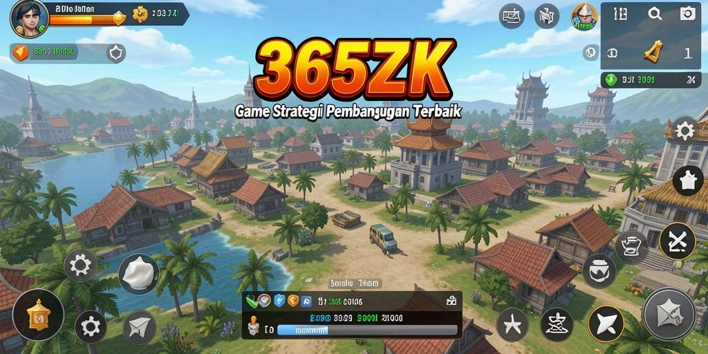 Tampilan screenshot gameplay <strong>365ZK</strong> yang menunjukkan strategi pembangunan.