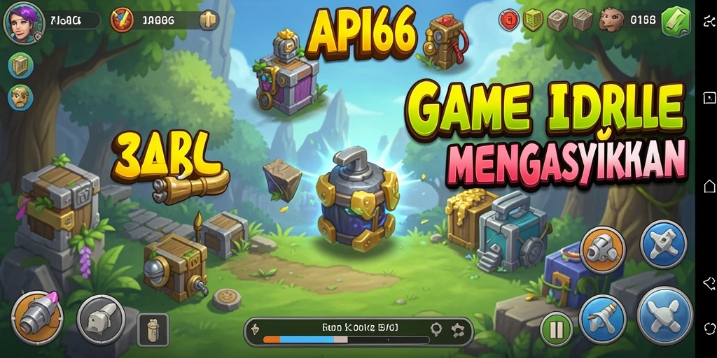Tampilan gameplay API66 yang menarik dalam menjalankan mekanika Idle.