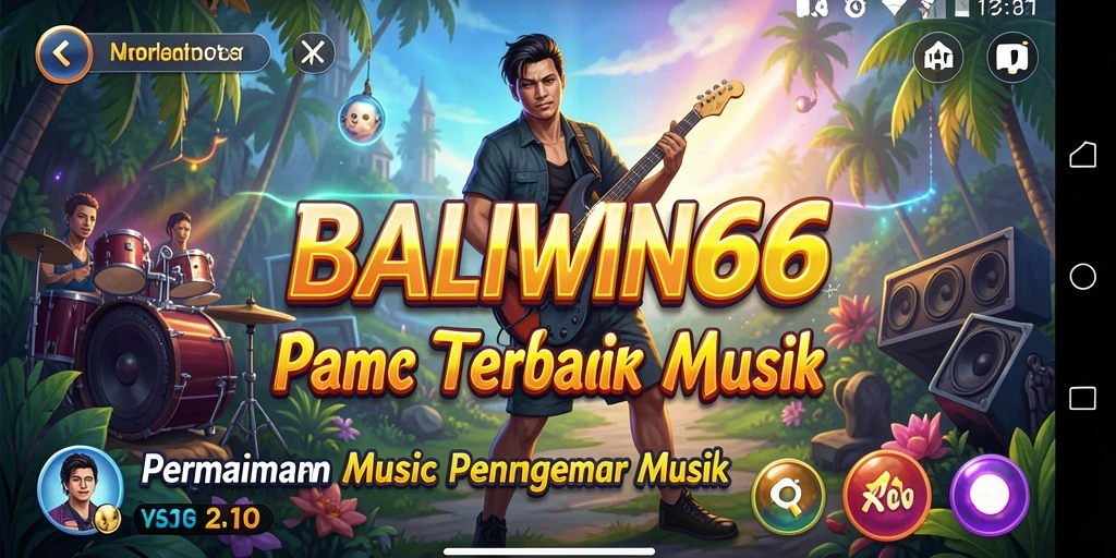 Tampilan gameplay <strong>BALIWIN66</strong> saat bermain musik dengan teman.