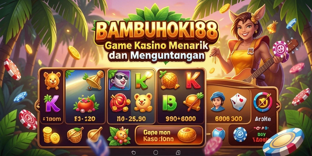 Gameplay seru dan interaktif di BAMBUHOKI88.