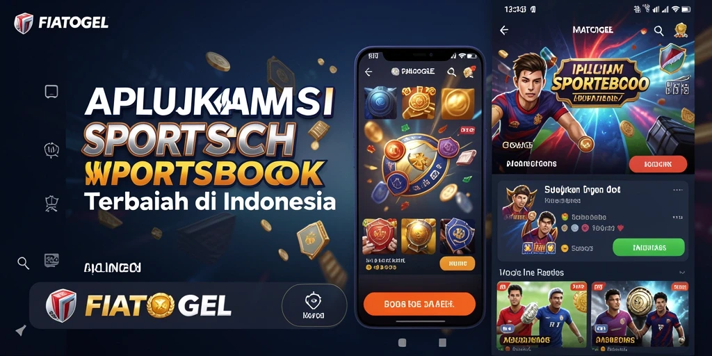 Tampilan utama FIATOGEL menampilkan berbagai opsi taruhan olahraga.
