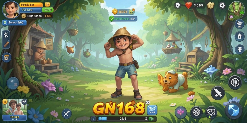 Tangkapan layar gameplay GN168 yang menarik dan penuh aksi.