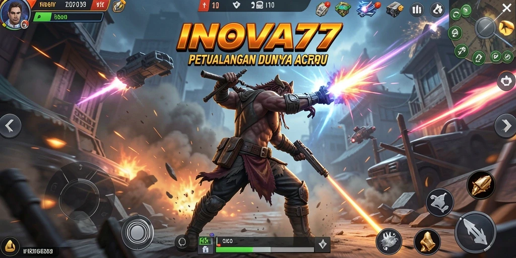 Gameplay seru dan menegangkan dari INOVA77 dalam aksi.