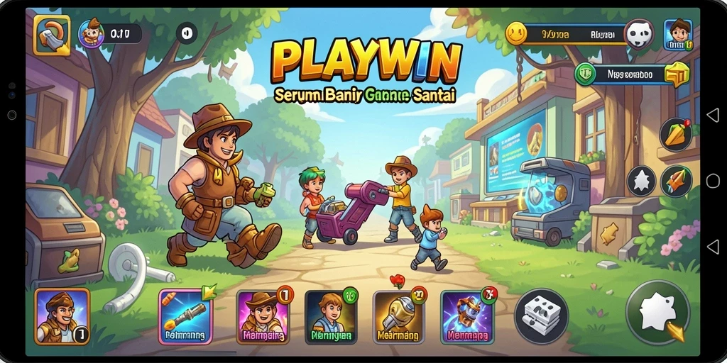 Tampilan gameplay PLAYWIN yang seru dan interaktif.