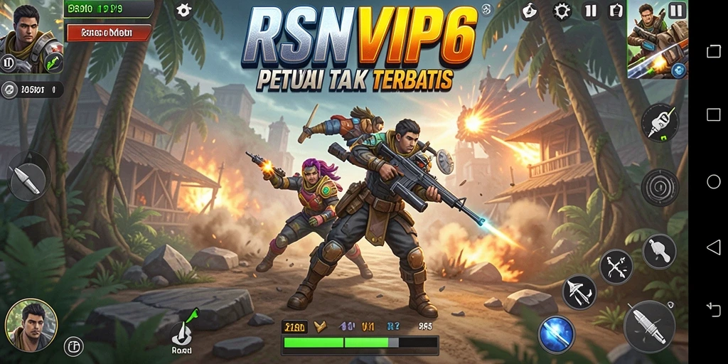 Tangkapan layar dari gameplay seru RSNVIP6 yang penuh aksi.