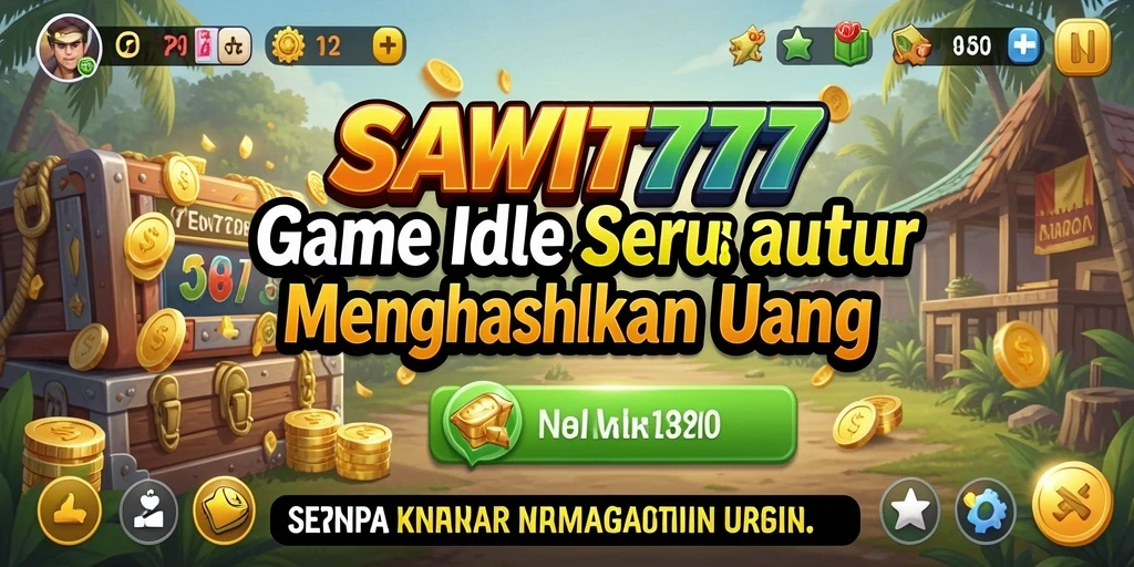 Screenshot gameplay SAWIT777 menampilkan pertanian sawit yang berkembang.