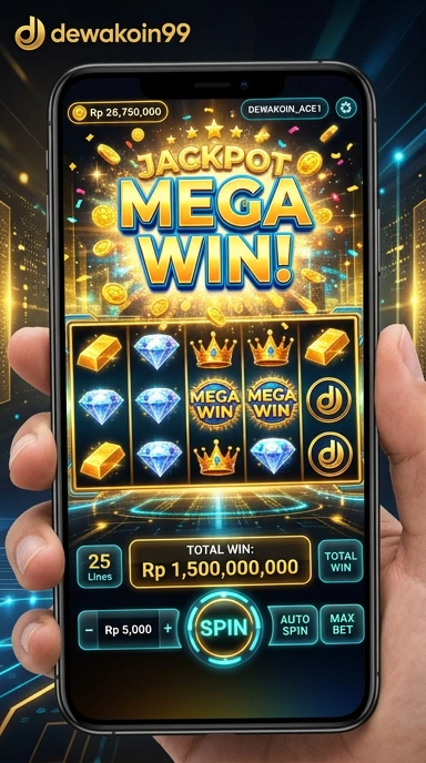 Screenshot fitur pencarian aplikasi di dewakoin99 yang memudahkan navigasi.
